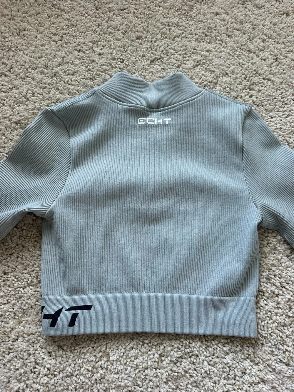 ECHT Light Gray Ribbed Set - Picture 7 of 7